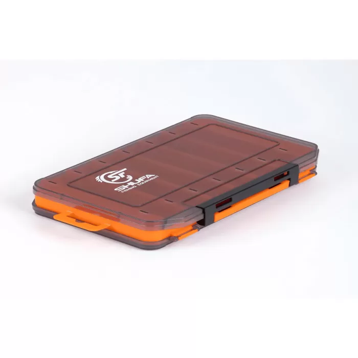 SHUFA Lure Box Çift Taraflı Kutu 110mm - Turuncu Plasticbox F04 XS