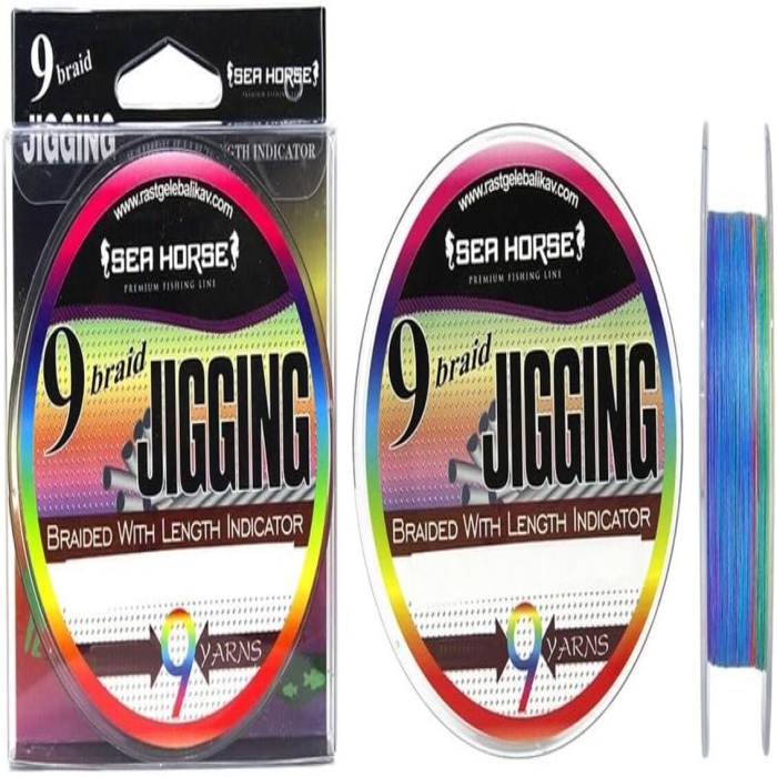 Sea Horse Jigging Pe 0,18 Mm 200mt 9x İpek Misina