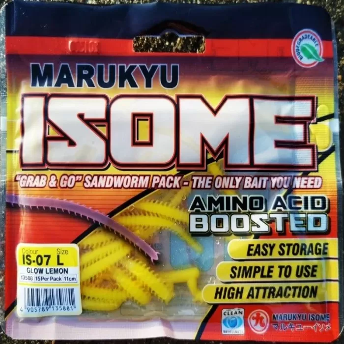 Marukyu Power Isome L Boy 115mm 15 Adet Lrf Yemi Renk: lemon