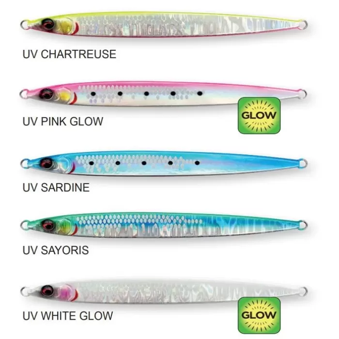 Savage Gear Sardine Slider 13 cm 60 gr Jig UV Chartreuse