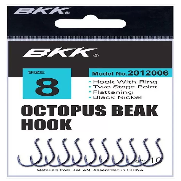 BKK Octopus Beak Olta İğnesi 2 NO 9 Pcs