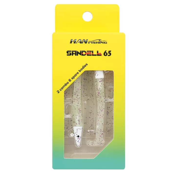 Hanfish SANDEEL 6.5 cm 3.2 gr Silikon Yem #RENK:SL-620 Glow