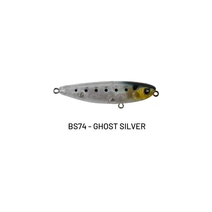 Hanfish BASKIN 6.5 cm 7 gr Su Üstü Maket Balık #RENK:Ghost Silver