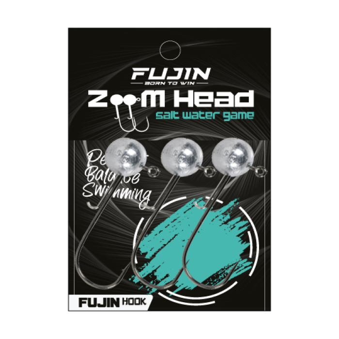 Fujin Zoom Head 1/0 Jighead 3 g.