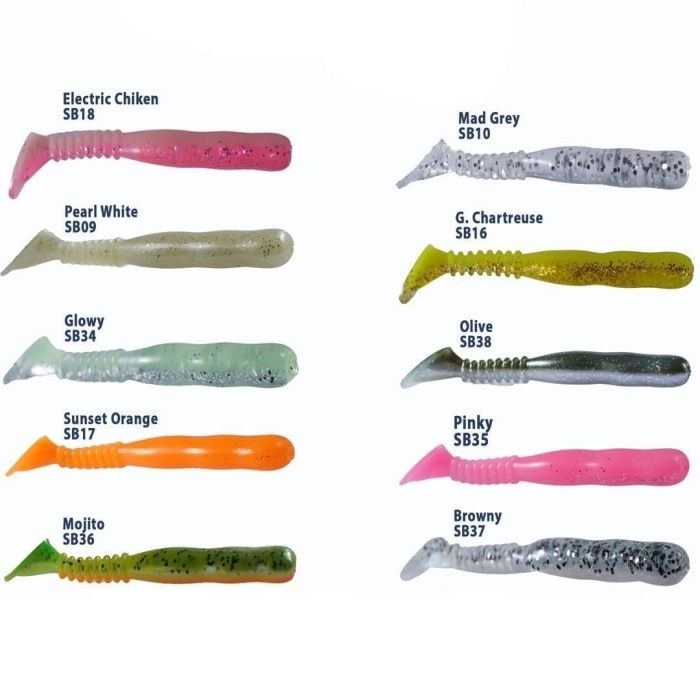 Fujin Trick Bait 9cm Silikon Balık #Renk:Electric chiken