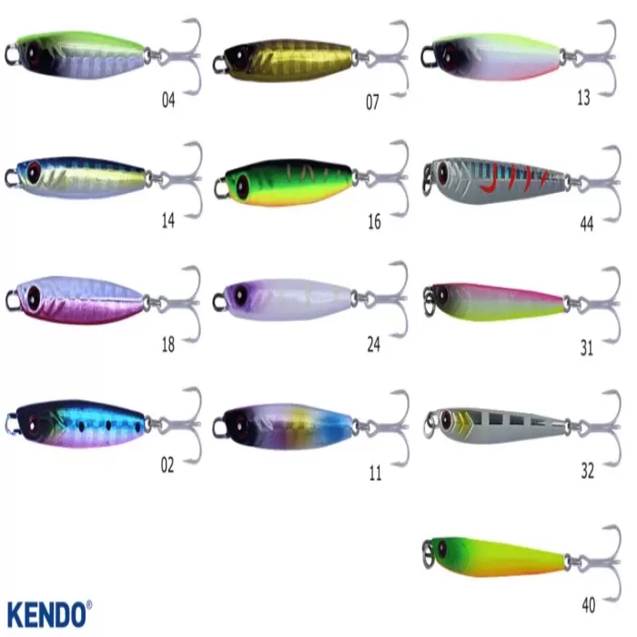 Kendo Baby-JİG 34mm 5g Sahte Balık #RENK:24