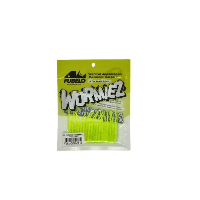 Fubelo Wormiez LRF silikonu #RENK:YELLOW UV