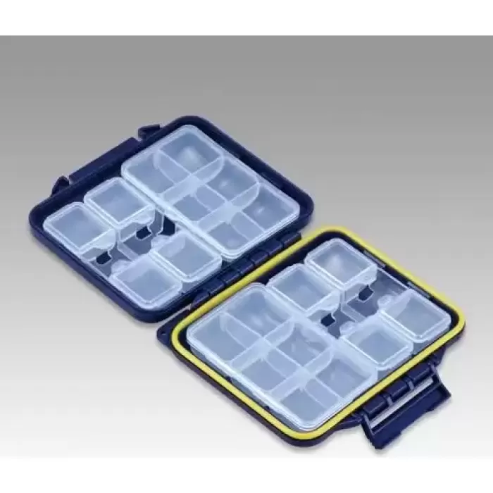 Meiho FB-470 Waterproof Sızdırmaz Akiokun Klips Malzeme Kutusu Lacivert