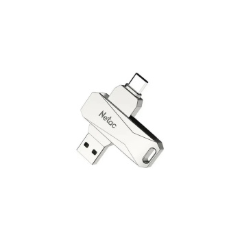 Netac U782C NT03U782C-064G-30PN USB 3.0+Type-C 64GB Flash Bellek
