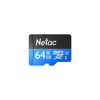 Netac P500 NT02P500STN-064G-R Uhs-I U1 CLASS10 Microsdxc 64GB Hafıza Kartı (Sd Adaptörlü)