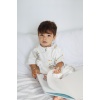 Ninna Kids 0.5 TOG Sleepy Bunny Kısa Kollu Uyku Tulumu | Bebek & Çocuk | Terletmeyen %100 Pamuk