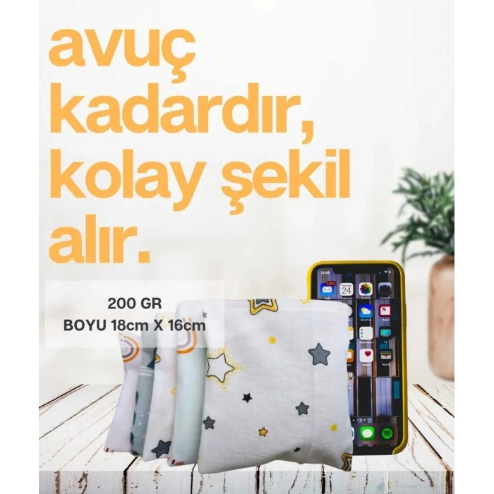 Little PiloO Doğal, Gaz Giderici Kiraz Çekirdeği Yastığı