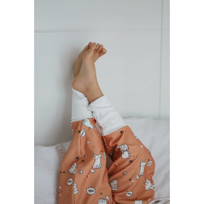 Ninna Kids 0.5 TOG Petty Pet Kısa Kollu Uyku Tulumu | Bebek & Çocuk | Terletmeyen %100 Pamuk