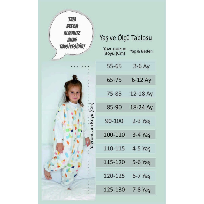 Ninna Kids 0.5 TOG Petty Pet Kısa Kollu Uyku Tulumu | Bebek & Çocuk | Terletmeyen %100 Pamuk