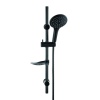 GPD PETRA Siyah Banyo Lavabo Sürgülü Duş Seti Mlb160-s-mbb160-s-dst57-s