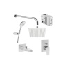 ARTEMA A49280 Root Square Ankastre Banyo Seti