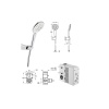 ARTEMA A49280 Root Square Ankastre Banyo Seti