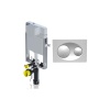 Serel Gömme Rezervuar Smooth T020111bk40 - P40-0180v2 Mat Krom Panel