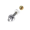 İZ YAPI 20 Mm (APOLLO) Ankastre Ara Kesme Valfi Bt 7010 Yuvarlak Model Kesilebilir