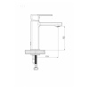 GPD PEDRA LAVABO BATARYASI SİYAH MLB160-S