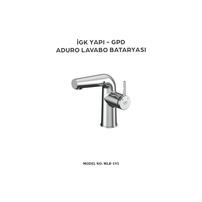 GPD Mlb195 -aduro Lavabo Bataryası