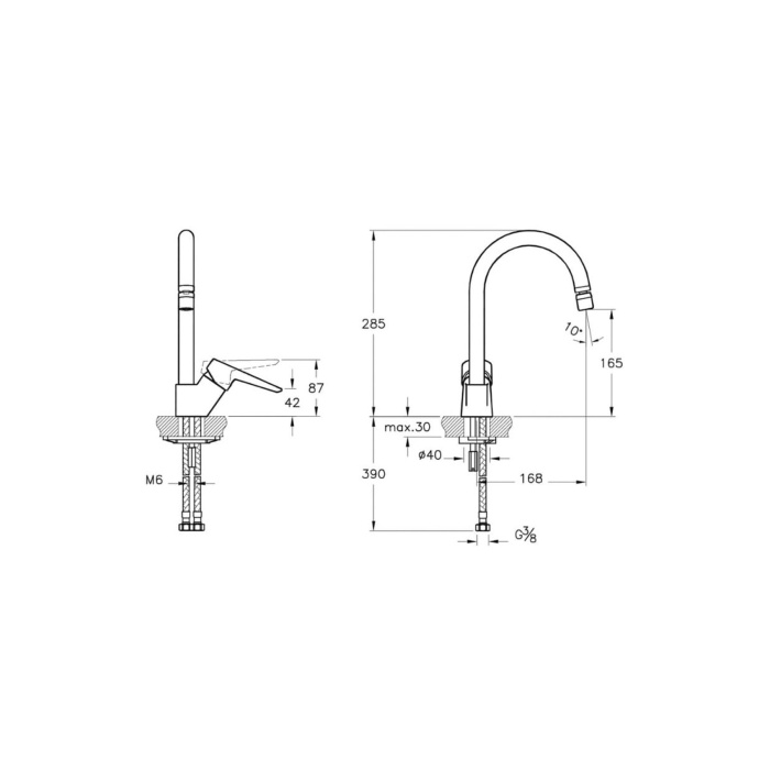 ARTEMA C01 Artema A42148 Solid S Kuğu Evye Bataryası Bernami Yeni