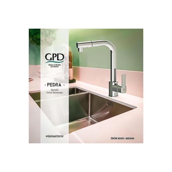 GPD Pedra Spiralli Eviye Bataryası Mes160 - 5 Yıl Garantili