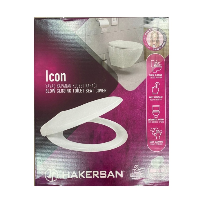 HAK ERSAN SOFT  Yavaş Kapanan Klozet Kapağı