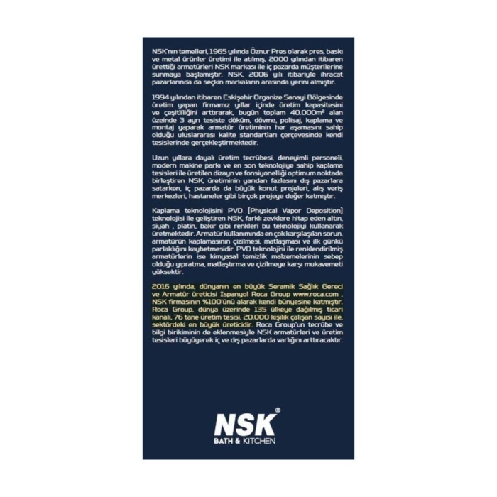 NSK Basıcs 5 F Sürgülü El Duşu Krom N2821002 *son*