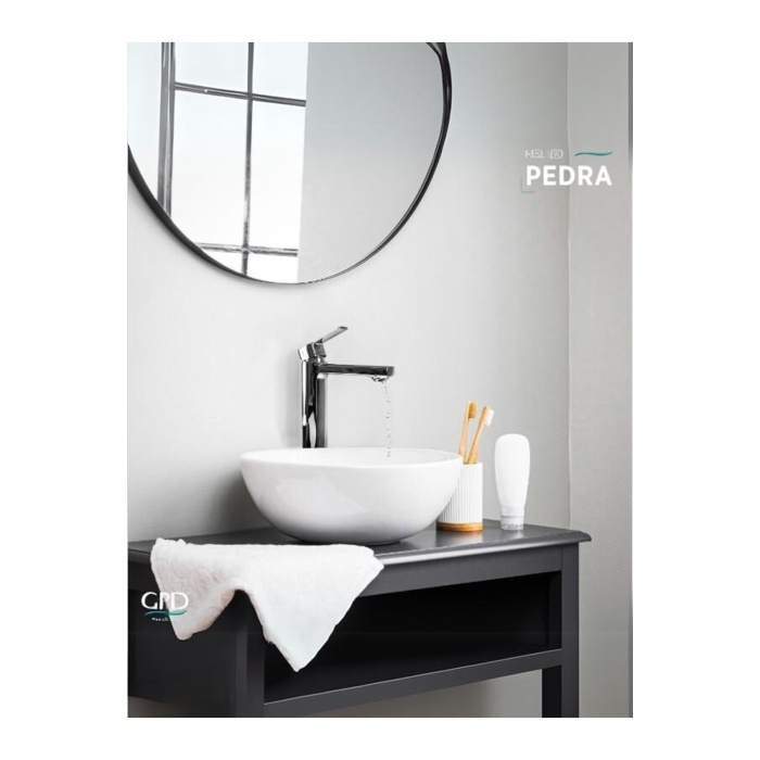 GPD PEDRA SET ÜSTÜ LAVABO BATARYASI KROM MSL160