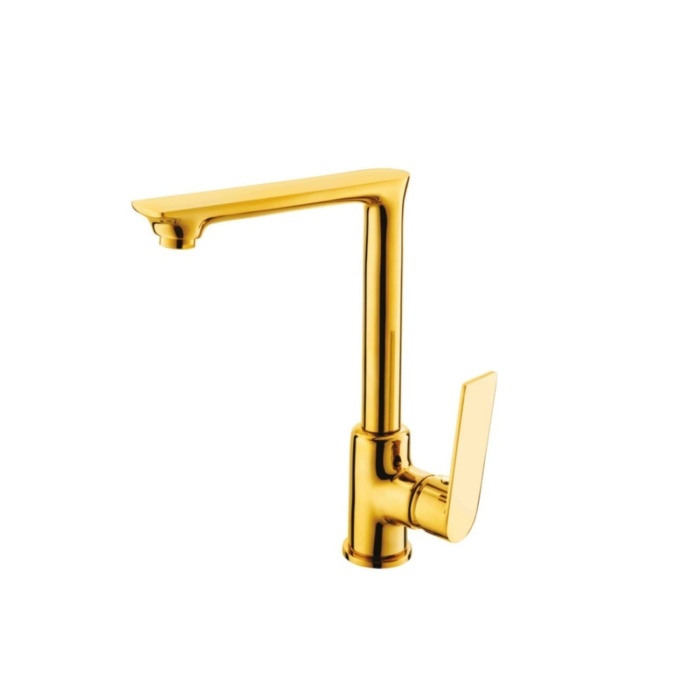 GPD Provido Mbl 155 -a Tek Gövde Eviye Bataryası Pirinç Komple Altın Gold