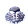 Lingual Button Hollow Base- Yuvarlak Delikli Buton 10lu Paket