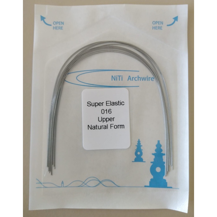 Niti Ark Teli Yuvarlak - Super Elastik Natural Form