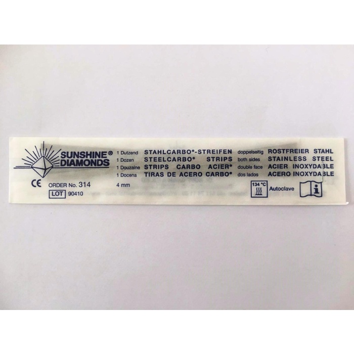 Sunshine Çift Taraflı Arayüz Zımparası 4mm 12li