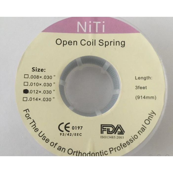 Niti Open Coil Spring Rulo - Açık Yay