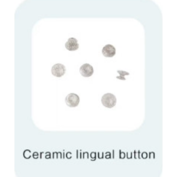 Lingual Buton Seramik Yuvarlak 10lu Paket