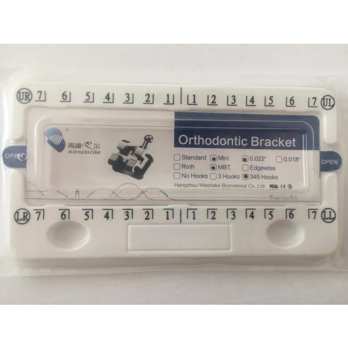 Mini Metal Braket MBT 0.22  6x6 set