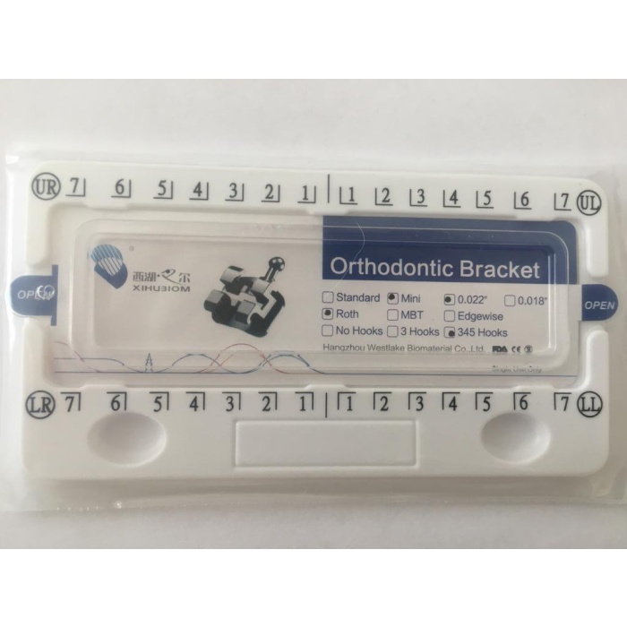 Mini Metal Braket ROTH 0.22  5x5 set
