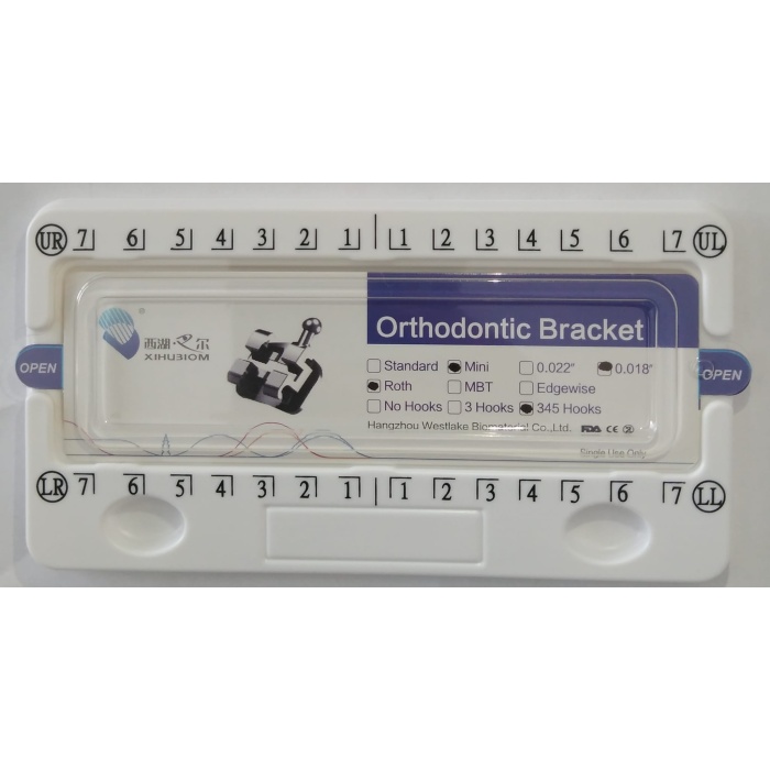 Mini Metal Braket ROTH 0.18  6x6 set