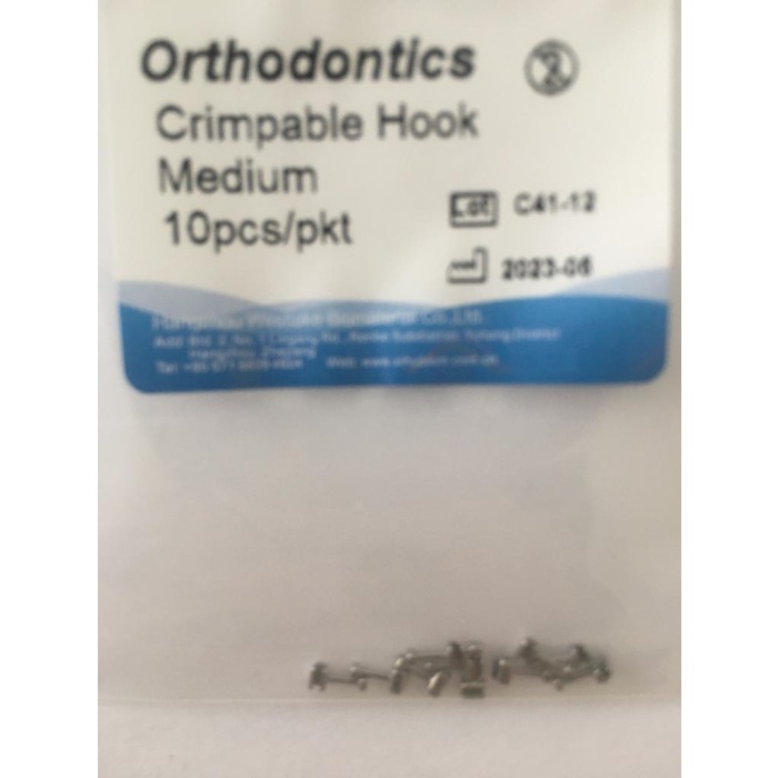 Crimpable Hook Ball Hook 10lu Paket