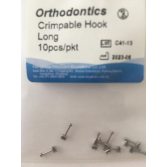 Crimpable Hook Ball Hook 10lu Paket