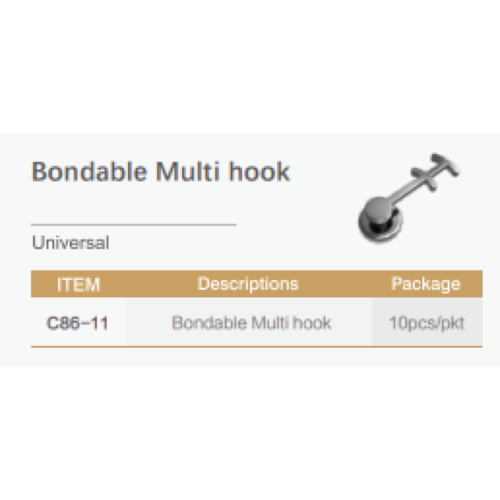Multi Hook Double - Power Arm 10lu Paket