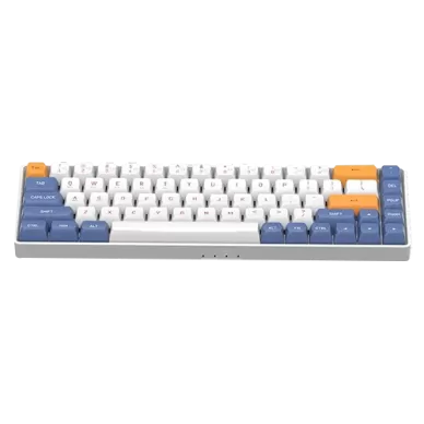 AIGO A68 Starry Blue Mekanik Klavye Yellow Switch (İngilizce)