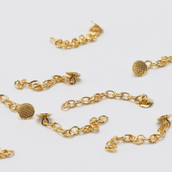 Zincir Buton Gold 10lu Paket