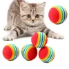 Sünger Kedi Köpek Çiğneme Ve Oyun Topu 4 Adet