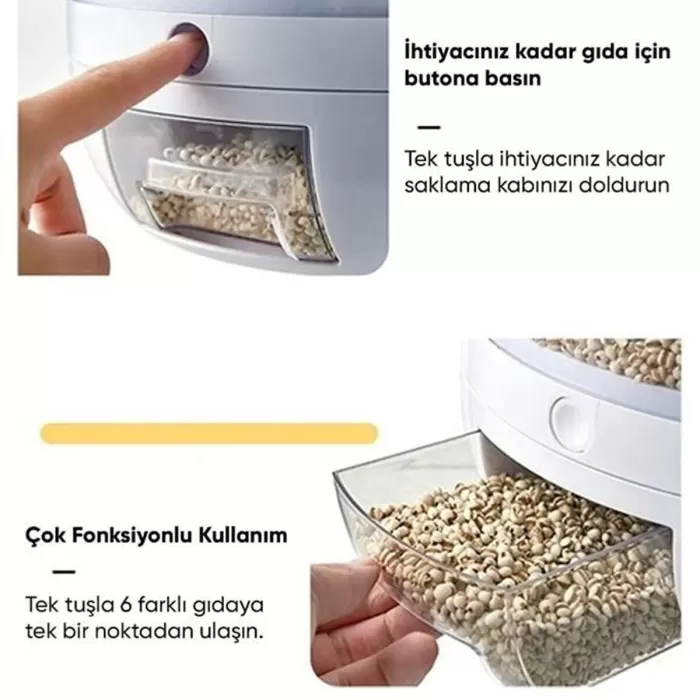 Dönebilen Kuru Gıda Ve Bakliyat Organizeri