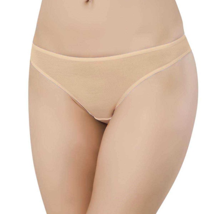 8 adet Süper Eko Set Likralı Kadın Slip Külot Sarı Ten