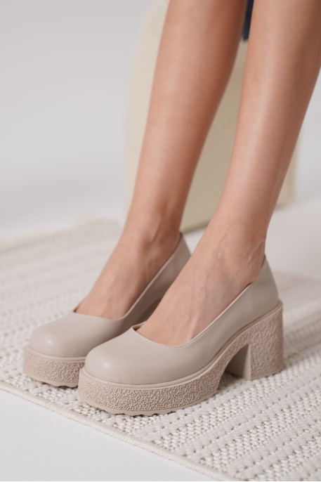 Kadın Bej Günlük Ayakkabı TR06MS04D