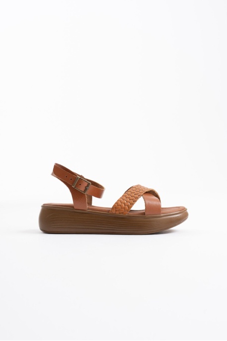 Taba Hakiki Deri Sandalet TR31MY58B