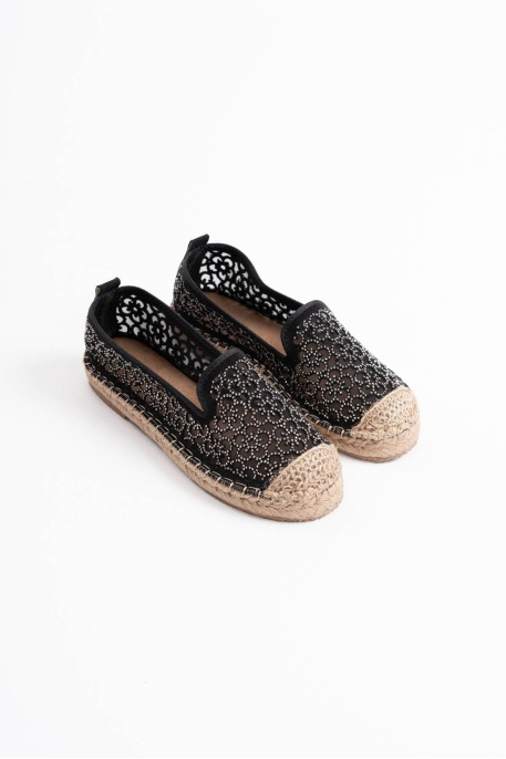 Kadın Siyah Espadril Ayakkabı TR35MY07A